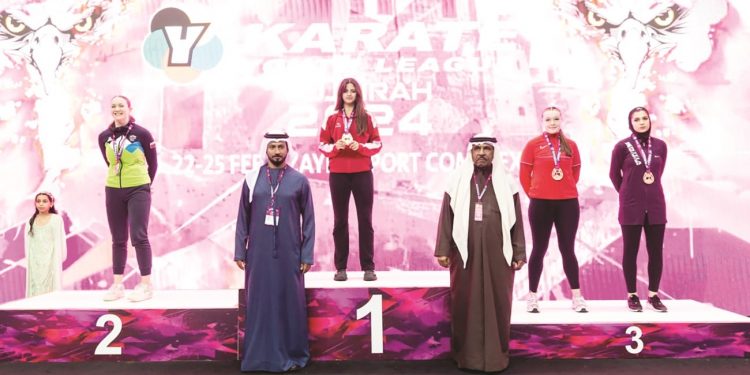 الدوري العالمي للكاراتيه / 13 ميدالية لمصر وواحدة للكويت والأردن