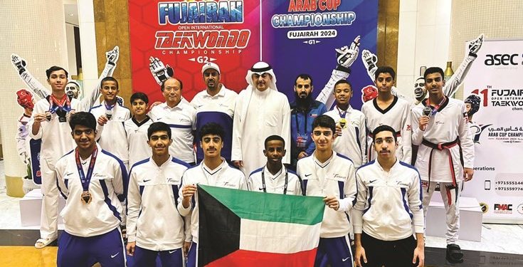 المرشاد يشيد بنتائج تايكوندو الكويت فى الفجيرة