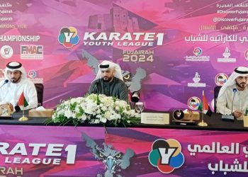 2024 لاعبا يشاركون فى بطولة الدوري العالمي للكاراتيه