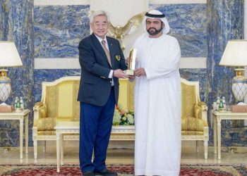 الاتحاد الدولي للتايكوندو يهدى ولي عهد الفجيرة جائزة شخصية عام 2023