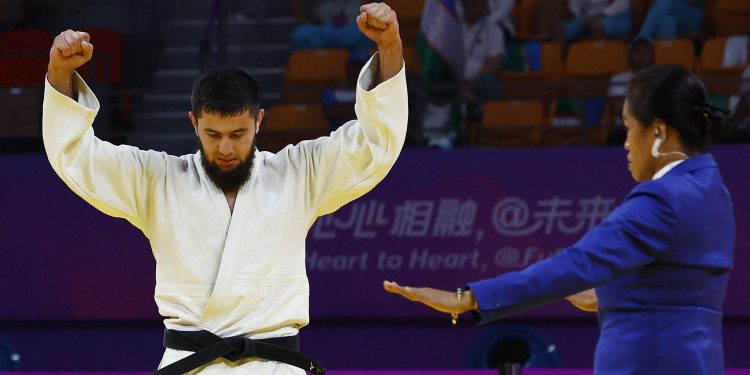 أول ميداليات لبنان فى الألعاب الأسيوية من الجودو