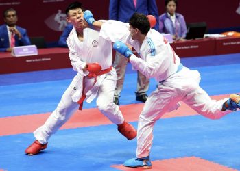 المصري بدوي والأردني الجعفري فى نهائى الدوري العالمي للكراتيه