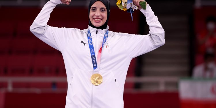 بطلة اولمبياد طوكيو تعود للكاراتيه بعد غياب