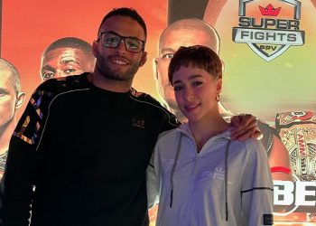 خطوبة المقاتلة هتان السيف والملاكم السعودي عبد الله القحطاني