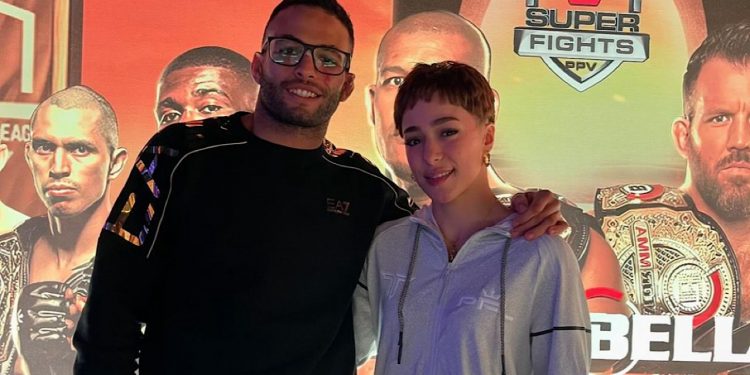 خطوبة المقاتلة هتان السيف والملاكم السعودي عبد الله القحطاني