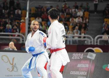 عبد الله ممدوح يتصدر التصنيف العالمي لوزن 75 فى الكاراتيه