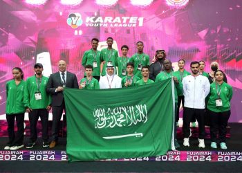 فضيتان وبرونزية لكاراتيه السعودية فى دوري الشباب