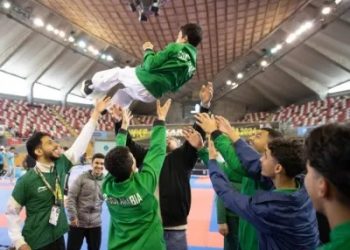 براعم السعودية للكاراتيه يتألقون فى الدوري العالمي بإسبانيا