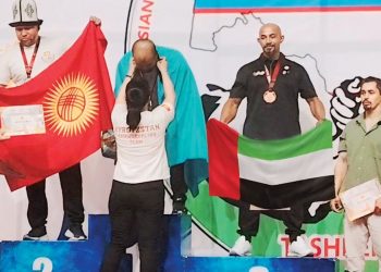 منتخب الإمارات لمصارعة الذراعين يحصد 3 برونزيات في آسيوية طشقند