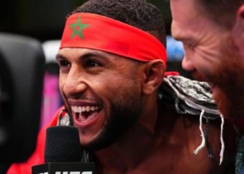 المغربي زلال يعود إلى UFC بعد غياب عامين