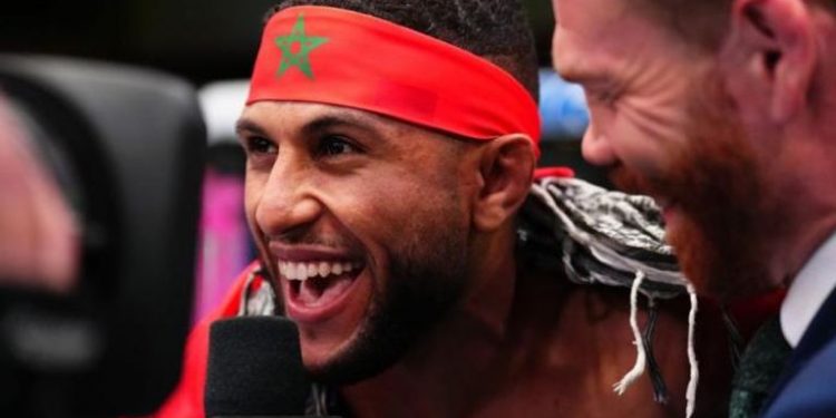 المغربي زلال يعود إلى UFC بعد غياب عامين
