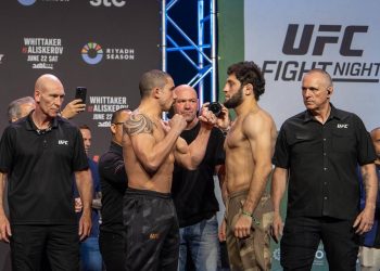 المقاتلون مستعدون للنزال المنتظر في أول حدث لـ UFC في السعودية