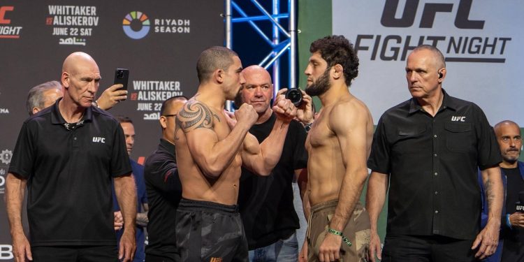 المقاتلون مستعدون للنزال المنتظر في أول حدث لـ UFC في السعودية