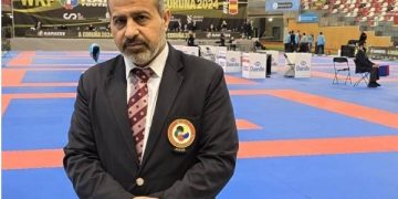 البحريني خلف حمد يحصل على الشارة الدولية للتحكيم في الكراتيه