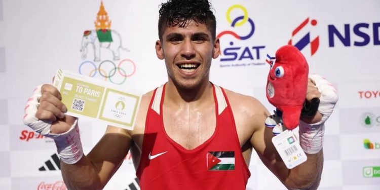 زياد عشيش ينتزع بطاقة المشاركة فى أولمبياد باريس