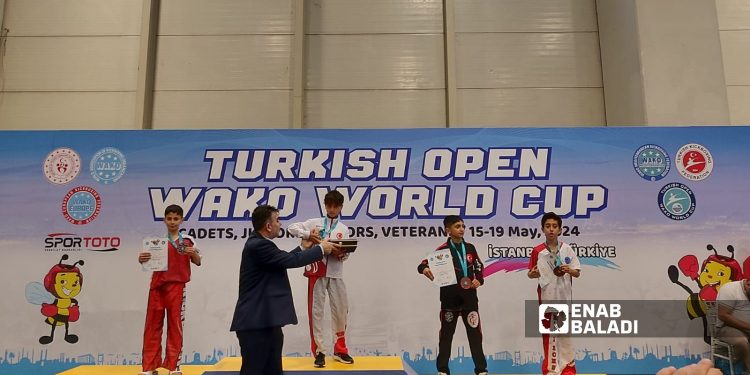 سوريون بجوائز في بطولة كأس العالم المفتوحة لـ”الكيك بوكسينغ”