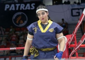 شهد بطلة العالم فى المواي تاي من ذوي الهمم