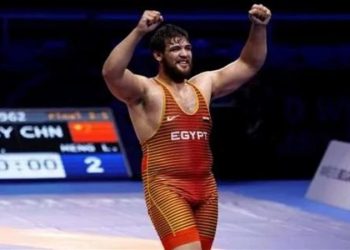 المصري ” منيع” يتأهل إلى ربع نهائى بطولة التصنيف العالمي للمصارعة