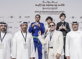 فاندام شارك فى تتويج ابطال الجوجيتسو فى الإمارات