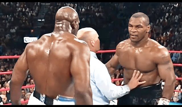 المعركة التي لن ينساها التاريخ – تايسون ضد هوليفيلد ( فيديو)