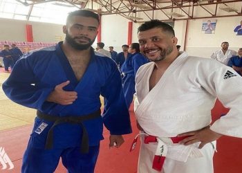 بطل العراق للجودو سجاد غانم يستعد للأولمبياد فى تونس