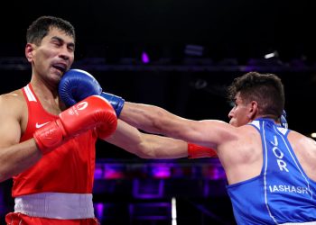 ملاكمة / الأردني عشيش يهزم بطل العالم ببراعة