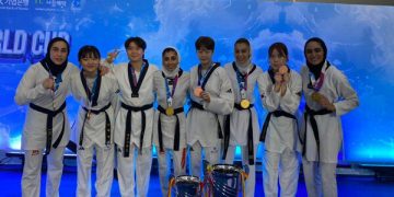 سيدات إيران يفزن بكأس العالم للتايكوندو
