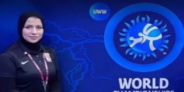 مروة أول سيدة عربية وإفريقية تشارك في تحكيم مباريات المصارعة في الأولمبياد