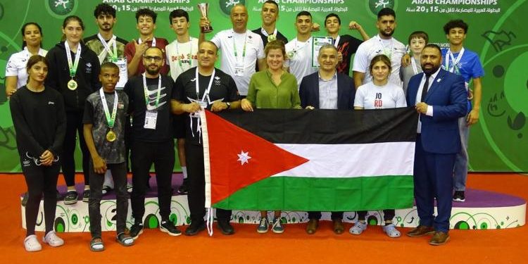 المنتخب الأردني للمصارعة يفوز ب17 ميدالية في البطولة العربية