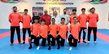 كاراتيه الأردن فى الفلبين للمشاركة فى بطولة أسيا