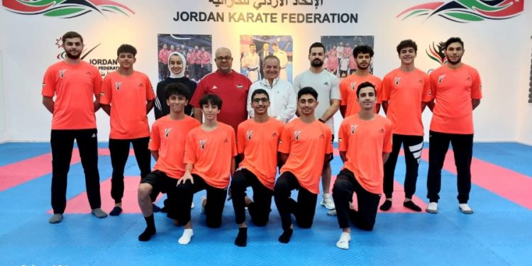 كاراتيه الأردن فى الفلبين للمشاركة فى بطولة أسيا