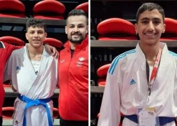 ذهبية وفضية للأردن فى افتتاح بطولة أسيا للكاراتيه