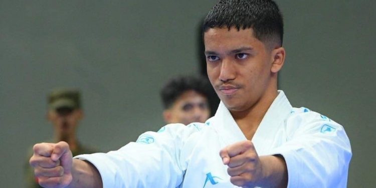 الإماراتي كريم يفوز بالبرونزية فى بطولة شباب آسيا للكاراتيه