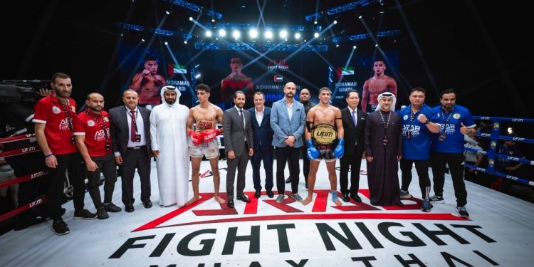 الإماراتي مرضي يفوز ب ” حزام الإمارات ” للمواي تاي