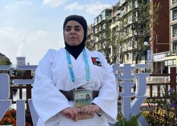 لاعبة الجودو الإماراتية مريم الظنحاني أول خليجية تشارك بالألعاب البارالمبية