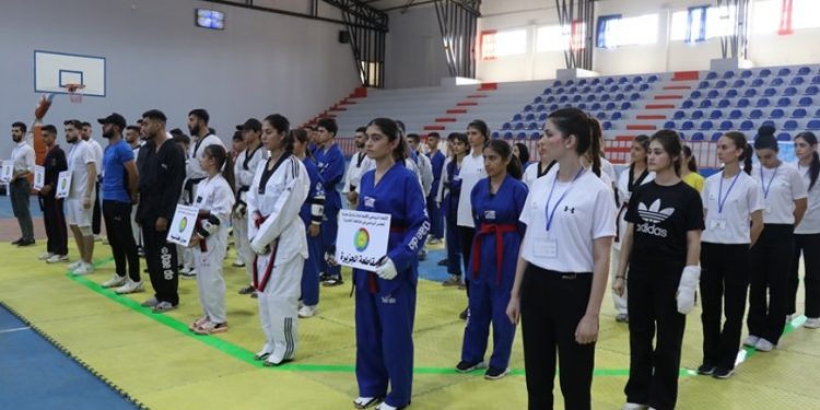 تنظيم أول بطولة للتايكوندو على مستوي شمال وشرق سوريا