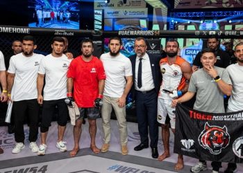 الأذربيجاني صاديغوف بطل «محاربي الإمارات» للفنون القتالية المختلطة