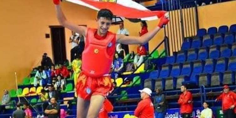 ذهبية لمصر فى بطولة العالم للوشو كونغ فو