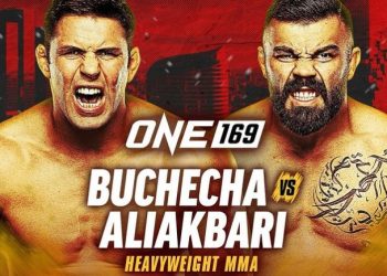 أمير علي أكبري يواجه ألميدا على بطولة العالم فى ون 169