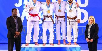 منتخب الإمارات للجوجيتسو يحصد 9 ميداليات فى المونديال