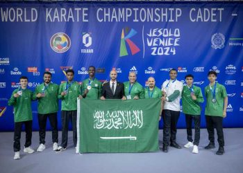 انجاز تاريخي للسعودية فى بطولة العالم للكاراتيه