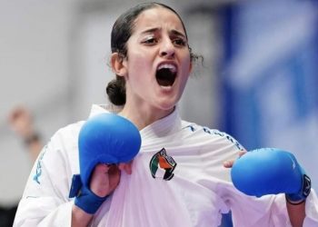 مريم بشارات تكتب التاريخ لفلسطين فى بطولة العالم للكاراتيه