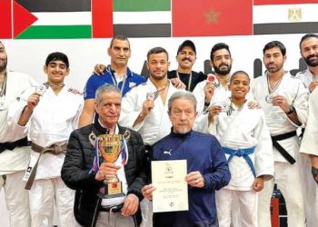خيطان يفوز بفضية العرب فى الجودو