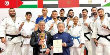 خيطان يفوز بفضية العرب فى الجودو