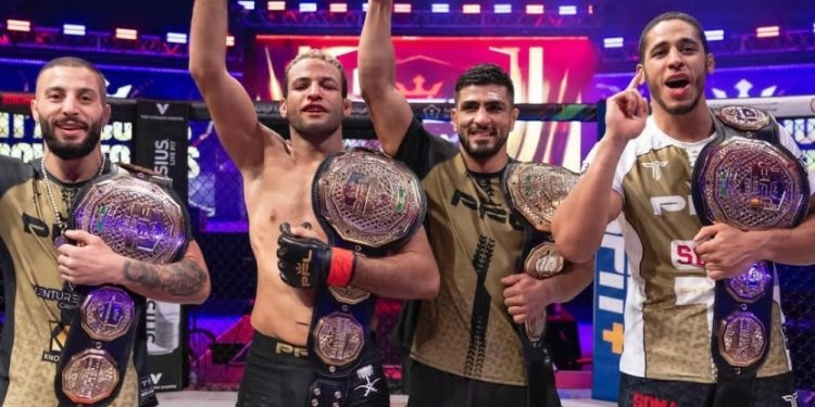 القحطاني أول سعودي بطل لـ PFL MENA في وزن الريشة