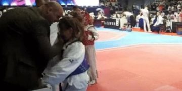 حرمان مدرب تايكوندو من مهنته 6 شهور لسلوكه العدواني مع إبنته