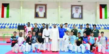 كاراتيه الكويت وصل الشارقة