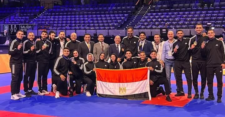 كاراتيه مصر يفوز بذهبية العالم فى الكوميتيه