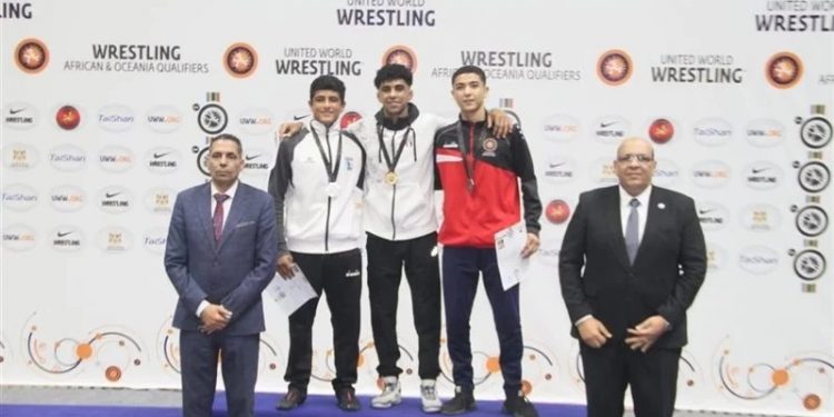 مصر الأولي والأردن ثالثة فى بطولة إبراهيم مصطفي للمصارعة