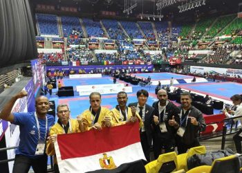 تايكوندو مصر يفوز ببرونزية تاريخية في بطولة العالم